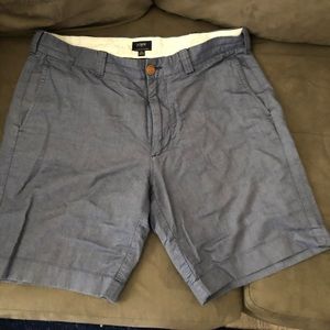 Men’s J Crew oxford shorts. Size 32